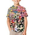 thumbnail image 2 of The Powerpuff Girls Kids Short Sleeve Tee Shirt Novelty Crewneck T-Shirts Unisex Summer Blouse Tops for Boys Girls 130CM, 2 of 8