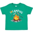 thumbnail image 3 of Inktastic I Love Camping- Campfire, Hot Dog, Marshmallows Boys or Girls Toddler T-Shirt, 3 of 5