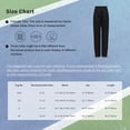 thumbnail image 7 of Rswnyirn Boys Girls Tear Away Basketball Pants Side Button Jogger Sweatpants Post Surgery Trousers Black 9-10, 7 of 7