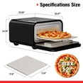 thumbnail image 4 of PARGRILL 12" High Heat Electric Pizza Oven Outdoor and Indoor, 840°F Max Temp, Countertop Pizza Maker with 6 Cooking Modes, Pizza Stone Included, 4 of 14