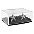 thumbnail image 3 of PinMart's Antique Silver Star Vintage Military Style Cuff Link Set, 3 of 3