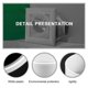 thumbnail image 4 of Air Duct Reducer Adapter 110-100mm for HVAC Systems, Ventilation Pipe Connector Plastic Fitting, 4 of 5