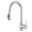 Chrome, variant on SUMERAIN Stainless Steel Lead-Free Kitchen Faucet with Pull Down Sprayer,Single Handle Single Hole Matte Black