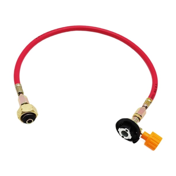 Adaptador de recarga de propano,Manguera adaptadora de recarga de propano para acampar al aire libre