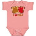 thumbnail image 3 of Inktastic I Love Pbj 2 Boys or Girls Baby Bodysuit, 3 of 5