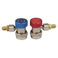 thumbnail image 2 of BTOER Air Conditioning Brass Adapter for R134A,for R1234yf Car Quick Coupler Connector, 2 of 9