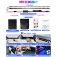 thumbnail image 3 of Keiurot Scooter LED Strip Light, Led Lights for Scooter Night Riding Skateboard Scooter Lights APP Control Flowing Color Waterproof Electric Scooter Accessories 2 in 1, 3 of 8
