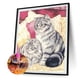 thumbnail image 2 of Diamante pintura gato completo redondo taladro imagen de diamantes de imitación DIY dibujo Kit Tmvgtek decoración de arte en el hogar, 2 of 9