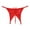 Red, variant on Women's Pure Color Sexy Lace Crotchless Panties With Transparent Beads And Massage Function Ruffled Panties Women Goofy Goober Underwear Womens Bikini Underwear Boy Cut on Clearance L Red