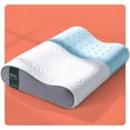 thumbnail image 1 of Almohada Dreamlab Neck+ Soporte Cervical Memory Foam con Gel Hipoalergénica Tamaño Estándar XL., 1 of 6