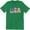 Green, variant on USA Flag 4th of July Independence Day American Flag Men's Tee Shirt