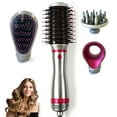thumbnail image 7 of OCTMOM Hair Dryer Brush Set, 4 in 1 Negative Ion Hot Air Brush for Curling Drying Straightening , Hair Styling Tools, Gray, 7 of 7