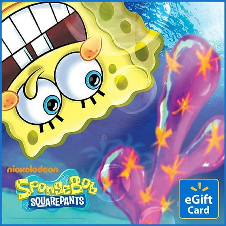 SpongeBob SquarePants Walmart eGift Card