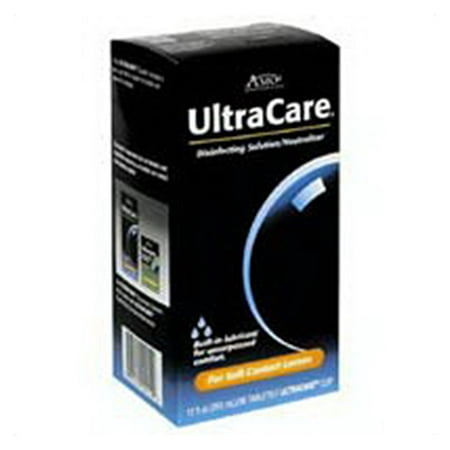 Amo Ultracare solution désinfectante, Neutralisation et système de stockage pour les lentilles de contact souples - 1 Ea