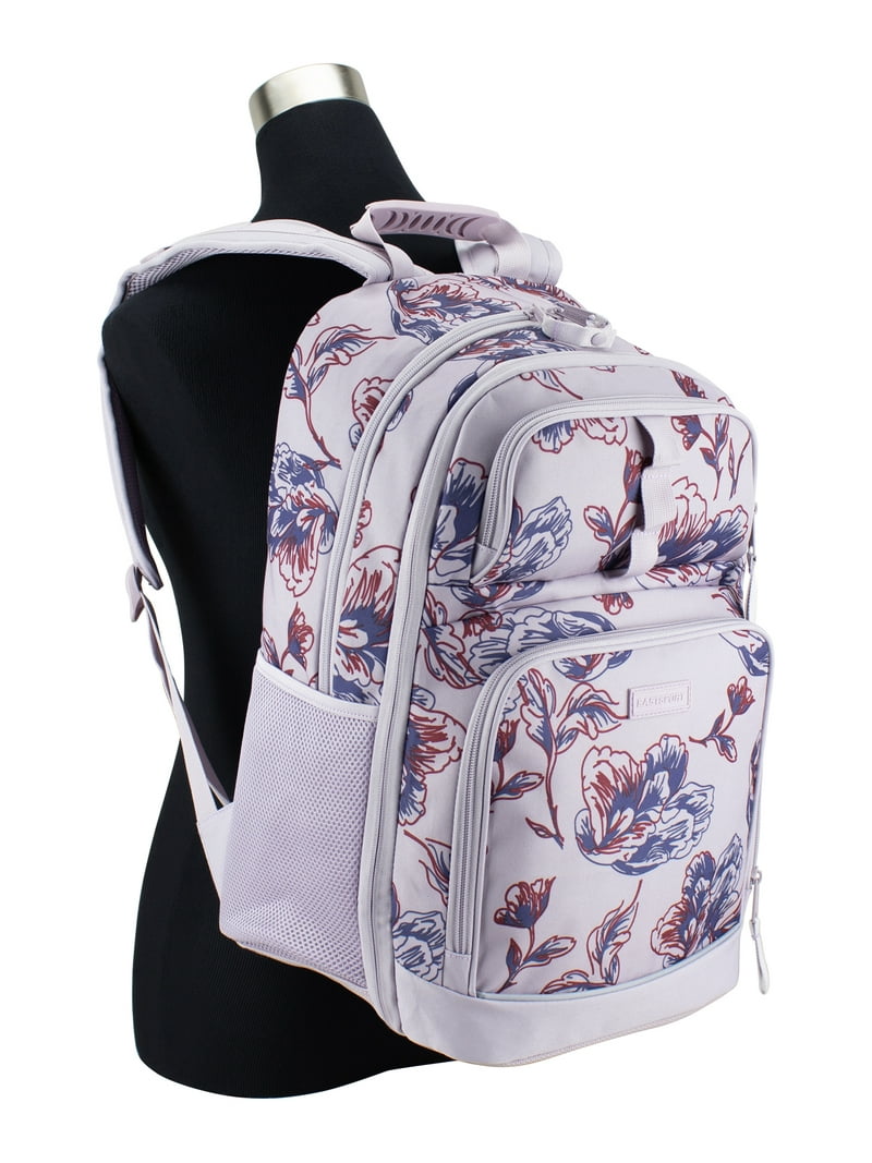 Unisex Pro Expandable Recycled Backpack Mission Floral Beach Summer Backpack Pro Expandable Recycled Backpack – Eastsport main image 4