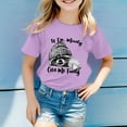 thumbnail image 2 of Chemises pour Filles Imprimé Manches Courtes Chemise pour Filles Col Rond Tenue d'Été pour Tout-Petits Filles 6-7 Ans Mode Filles, 2 of 4