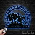 thumbnail image 2 of Handmadetneonsign Veterinary Clinic Metal Wall Art Light, Dog Pet House Metal Sign Wall Decor, House Metal Decor 59566, 2 of 5