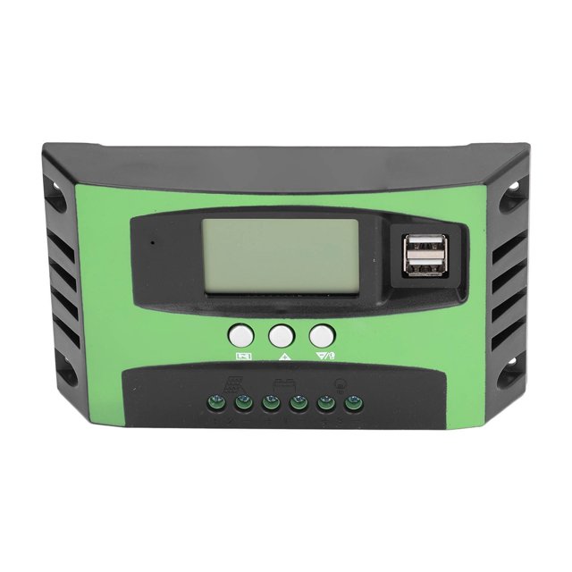 Controlador de batería del panel solar, Controlador de carga solar Regulador del panel solar LCD Controlador solar Calidad superior