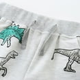thumbnail image 5 of MuXiKeJi Clothes Little Boy Short Cartoon Printed Elastic Waistband Cotton Boys Short Pants Funny Basketball Shorts Boys Summer Clothes, 5 of 5