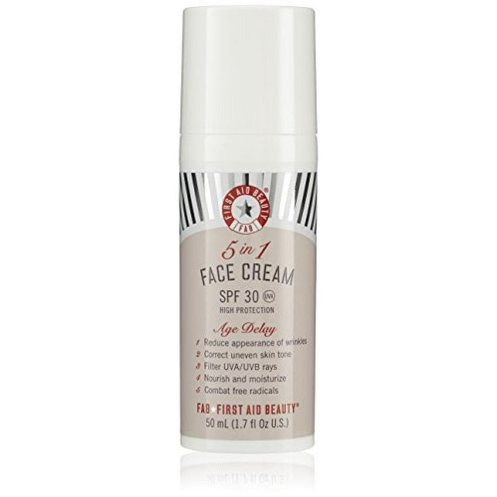 lightweight face cream with spf