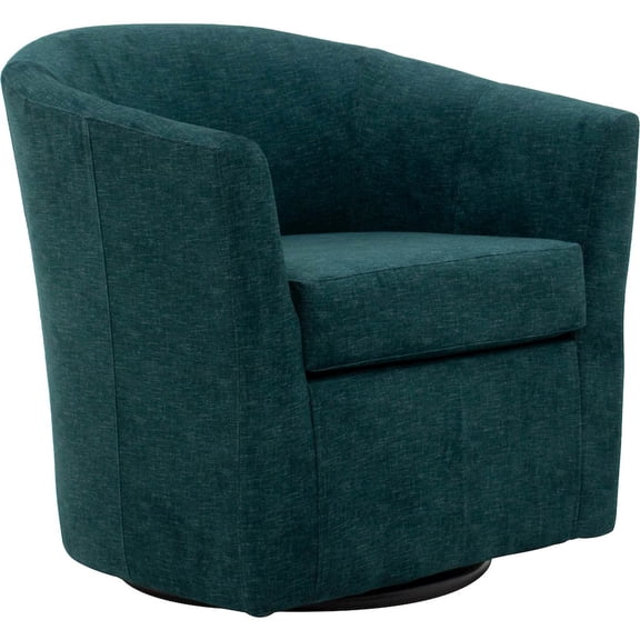 Essential Pieces Windsor Swivel Chair - Teal