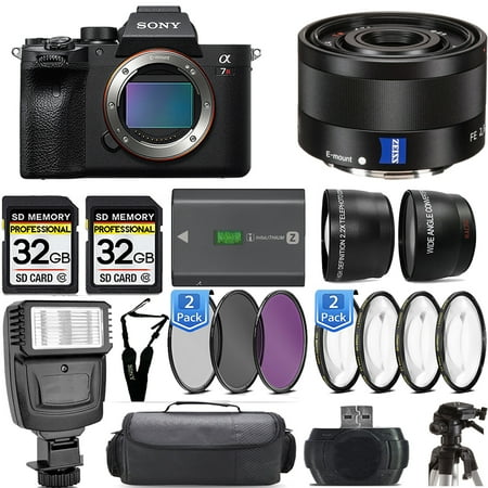 Sony a7R IVA Mirrorless Camera+35mm f/2.8 ZA Lens +Flash- Kit