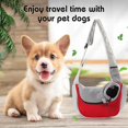 thumbnail image 2 of Breathable Mesh Travel Dog Harness - Red Gray Camouflage (Size L), 2 of 4