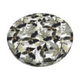 thumbnail image 6 of Uemuo Abstract Watercolor Pattern Round Bar Stool Seat Covers Washable Stool Cushion Slipcover Elastic Bar Chair Covers-12 inch, 6 of 7
