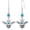 Bee, variant on 925 Sterling Silver Moonstone Crystal Dangle Earrings Birthday Jewelry Gifts for Women Wife
