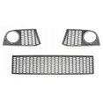 thumbnail image 4 of 51117903894 Car Front Middle Bumper Lower Center Mesh Bezel Grille For 5 Series F10 F11 M Style 201, 4 of 5