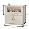 thumbnail image 5 of Segmart Furniture-Style Hamster Cage, Deluxe Wooden Storage Cabinet Small Animal Cage for Large Size Rat Gerbil Guinea Pig Hamster, Openable Top, Front Door, Storage Shelf, Beige, 5 of 7