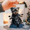 thumbnail image 1 of RKSTN A Pendant Acrylic Flat Car Pendant Motorcycle Dog Backpack Accessories Home Decor Backpack Pendant Christmas Tree, 1 of 5