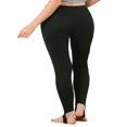 thumbnail image 3 of Pantalon d'Étrier de Yoga de Gym pour Femmes, Uni, Doux, à Taille Élastique, 3 of 6