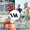 thumbnail image 6 of 8Pcs 2 Colors Jersey Sleeve Bands Black Blue Breathable Sports Sleeve Ties Sleeve Straps Soccer Softball Sleeve Ties with Hook and Loop Fasteners for Shirts Scrunchies, 6 of 6