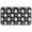 Black Halloween Ghosts-1, variant on Black Halloween Ghosts Bats and Stars Door Rugs,Washable Non Slip Door Mats Indoor,Decorative Door Mats,Entry Mat Indoor for Entrance,Bedroom,Kitchen,Bathroom,30"x17"