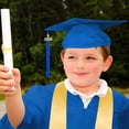 thumbnail image 4 of Boys Girls Preschool Graduation Cap and Gown for Toddlers Blue Graduation Cap Decorations Class of 2026 Graduation Gift 3T, 4 of 8