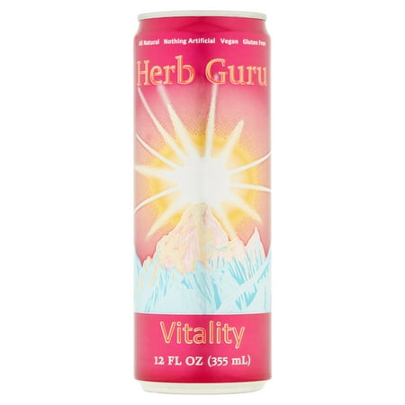 Herb Guru Vitality,12 Oz ( Pack Of 12)