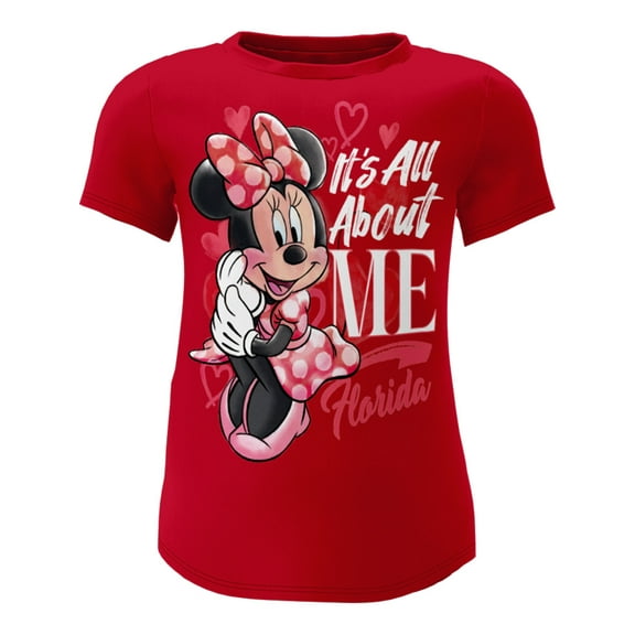 FL Minnie Self Love Disney Youth Girls Tee Shirt