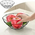 thumbnail image 1 of Storage Containers for Kitchen Display Metal Wire Fruit Storage Arts Centerpiece for Countertop Organization and, 1 of 6
