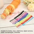 thumbnail image 6 of Uxcell 15cm Portable Item Nylon Cord Lanyards Hand Wrist Strap String Purple 50 Pack, 6 of 6