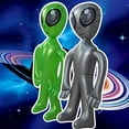 thumbnail image 2 of 2pcs Alien Balloons Green Inflatable Alien Jumbo Alien Inflate Toy for Party Decorations, Birthday, Halloween, Alien Theme Party, 2 of 5