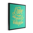thumbnail image 2 of Society6 Do What You Love by Allyson Johnson Framed Art Canvas, 2 of 3