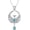 December, variant on Dveatr Phoenix Necklace with Synthetic Birthstone Nirvana Rebirth Phoenix Pendant Necklace Gift for Women