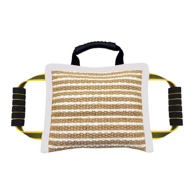 Almohada para mordeduras de perro, cómoda, para el adiestramiento de cachorros, obediencia, portátil y fácil de usar. blanco