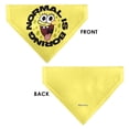 thumbnail image 3 of SpongeBob SquarePants Pet Bandana Spongebob Squarepants Normal Is Boring Pose Yellows Slip On Collar&nbsp;Bandana Only, 3 of 6