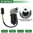 thumbnail image 4 of Motor de limpiaparabrisas frontal único para Jeep TJ / Wrangler 97-02 2.5L 4.0L No.4864892, 4 of 7