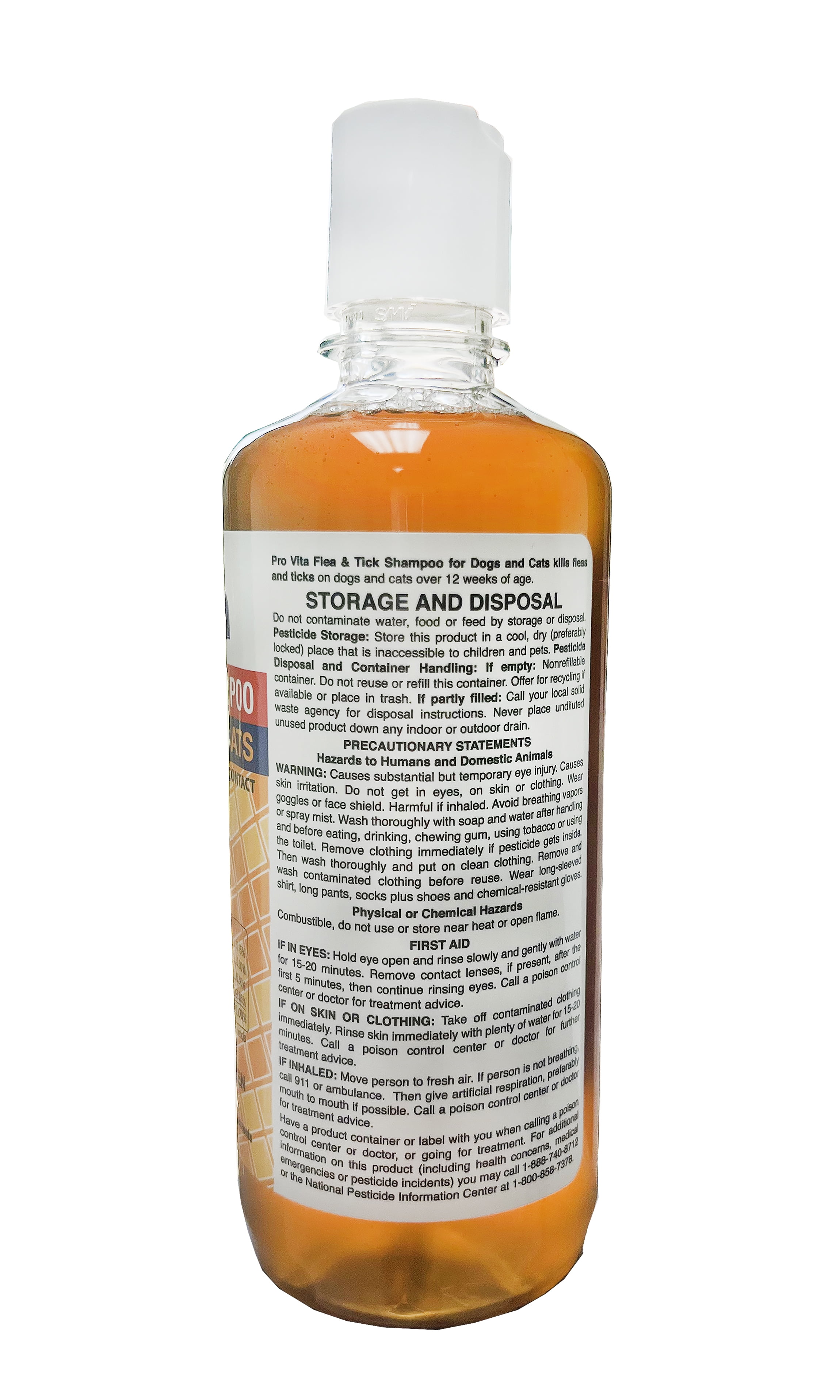 Provita Flea & Tick Shampoo for Dogs and Cats, Fresh Scent, 16 oz Bottles