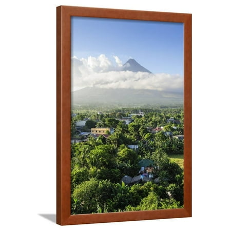 View From The Daraga Church Over Volcano Of Mount Mayon Legaspi