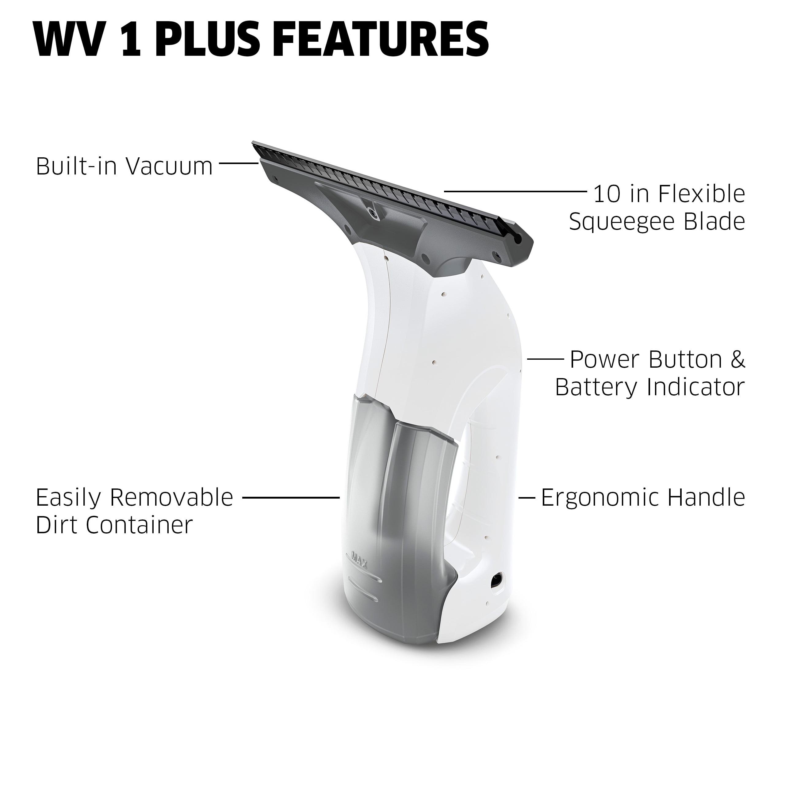 Karcher WV 1 Plus Window Vacuum Squeegee #1.633-041.0