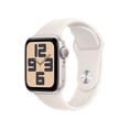 thumbnail image 1 of Pre-Owned Apple Watch SE (2nd Gen) [GPS 40mm] Smartwatch with Starlight Aluminum Case with Starlight Sport Band - S/M, 1 of 1
